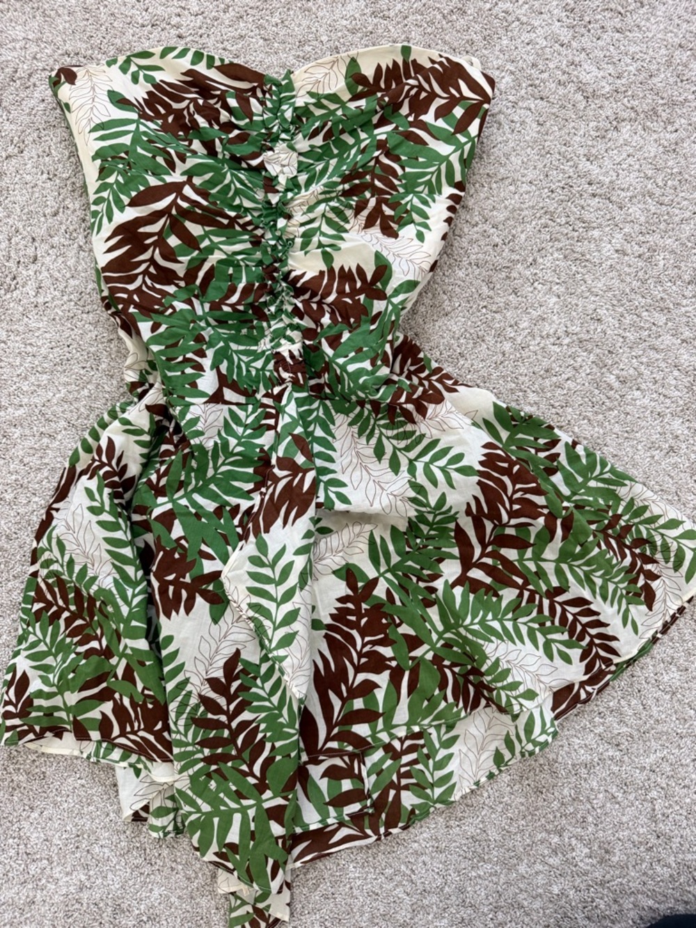 BCBGMaxAzria Strapless Dress